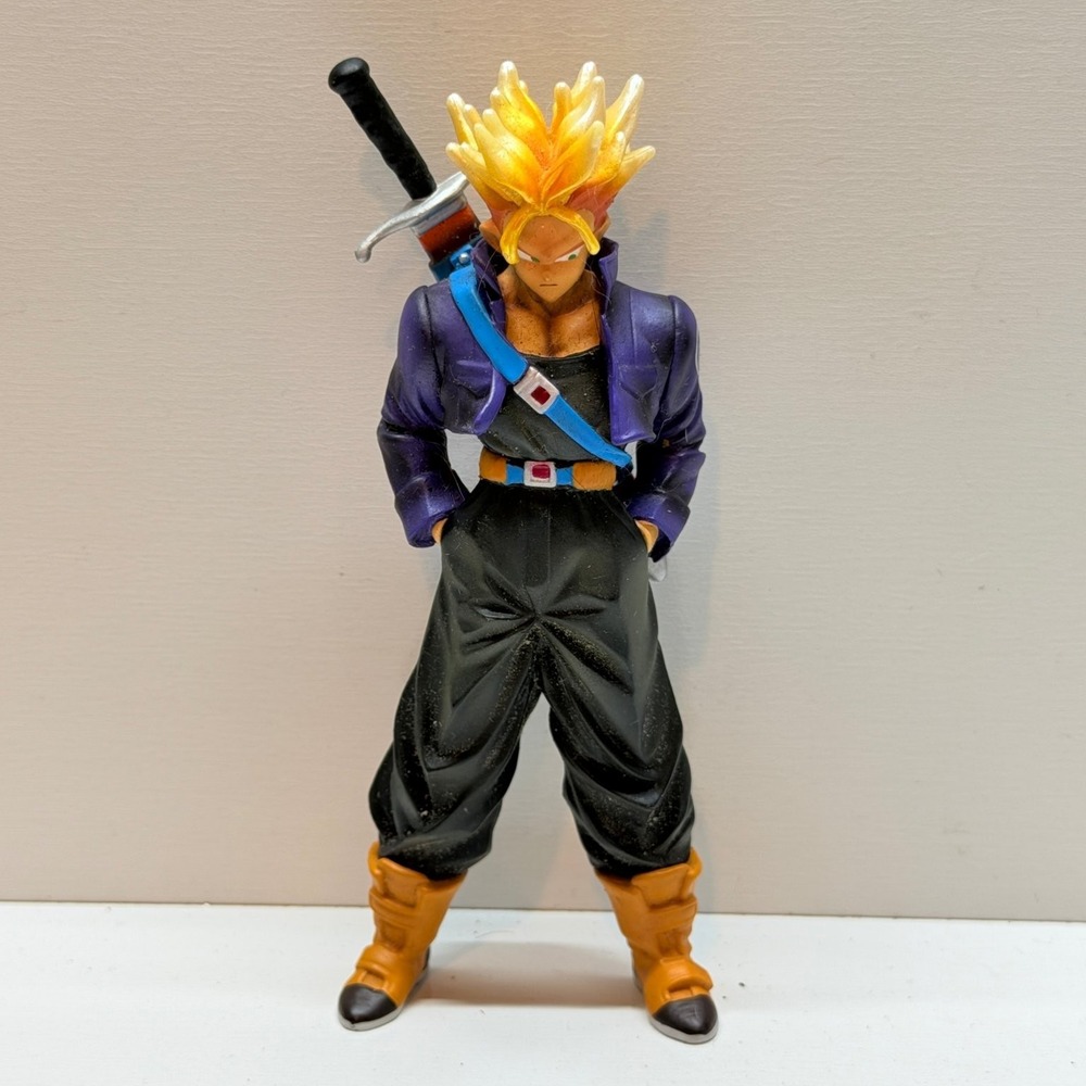 Dragon Ball Z Super Saiyan Trunks Action Figure Banpresto 2005 Anime DBZ Future